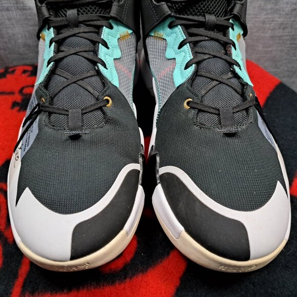 %Size 15 Nike Jordan Why Not Zer0.2 SE Black White Gray Men Sneakers AJ13 main image 5